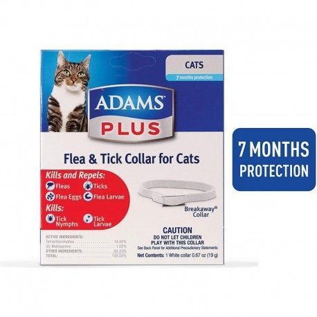 ADAMS PLUS CATS FLEA COLLAR TICK