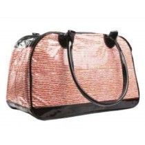 BOLSO TRANSPORTADOR PARA PERRO AZUL 39X18X23 CM