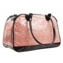 BOLSO TRANSPORTADOR PARA PERRO AZUL 39X18X23 CM