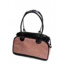 BOLSO TRANSPORTADOR PARA PERRO 41X20X25CM ROSADO