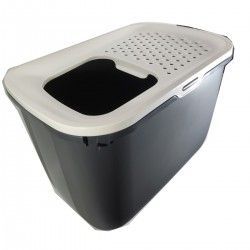 SANITARIO HOP IN COLOR BLANCO CON GRIS