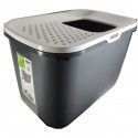 SANITARIO HOP IN COLOR BLANCO CON GRIS