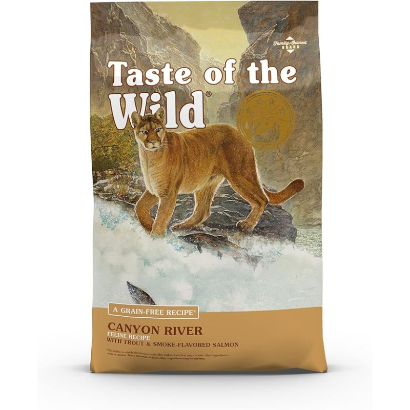 TASTE OF THE WILD FELINE CANYON RIVER (TRUCHA SALMON) 14 LB TASTE OF THE WILD FELINE CANYON RIVER (TRUCHA SALMON) 14 LB