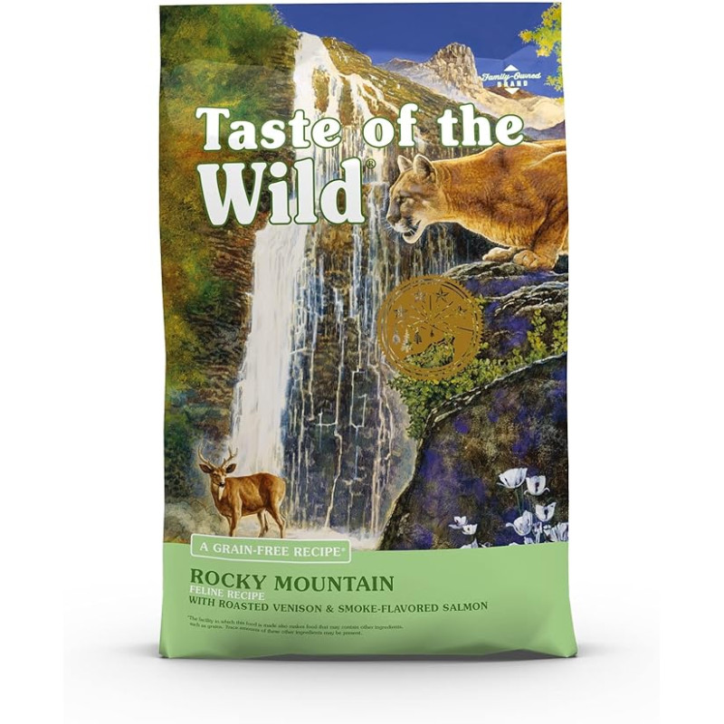 TASTE OF THE WILD FELINE ROCKY MOUNTAIN SALMON VENADO 15 LB