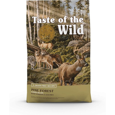 TASTE OF THE WILD  PINE FOREST  5 LB PERROS ADULTOS