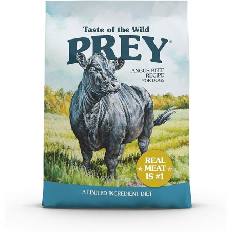 Taste Of The Wild Prey Angus Beef Perros Adultos 25lb Nueva Presentacion