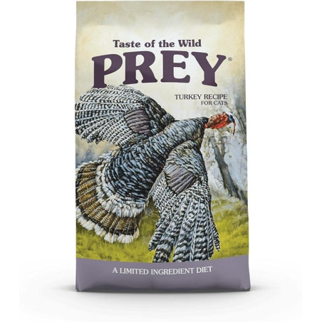 Taste Of The Wild Prey Gatos Turkey Pavo 15lb Nuevo