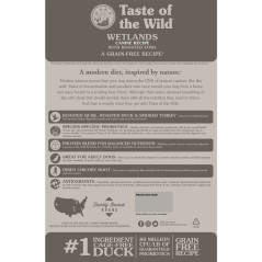 TASTE OF THE WILD WETLANDS ADULTOS PATO CODORNIZ 5 LB
