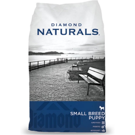 DIAMOND NATURALS SMALL BREED PUPPY 40 LB CACHORRO RAZA PEQUEÑA