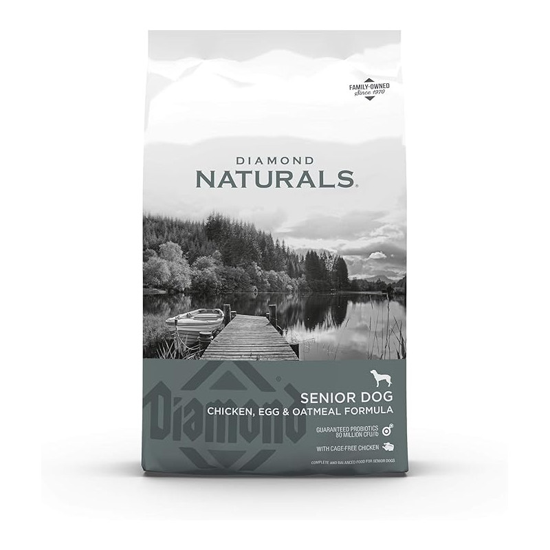 DIAMOND NATURALS SENIOR PERROS DE EDAD AVANZADA 18 LB