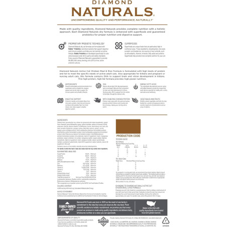 DIAMOND NATURALS ACTIVE CAT  6 LIBRAS