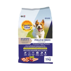 COUNTRY VALUE PERROS CACHORROS 1 KG