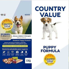 COUNTRY VALUE PERROS CACHORROS 1 KG