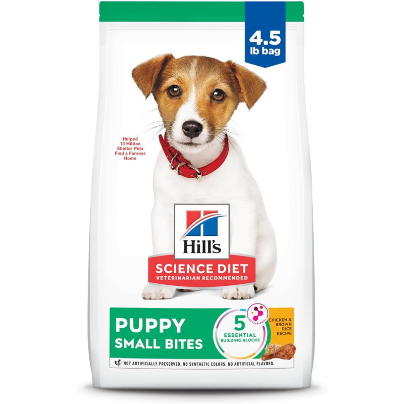 ALIMENTO HILLS PUPPY SB 4,5LB CACHORROS PERROS