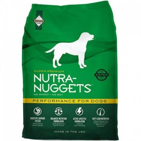 NUTRA NUGGETS PERROS PERFORMANCE 15 KG