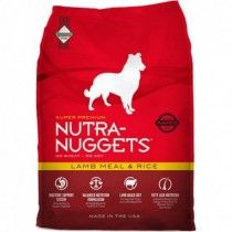 NUTRA NUGGETS CORDERO Y ARROZ 7.5 KG