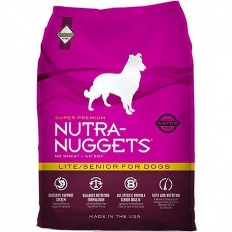ALIMENTO NUTRA NUGGETS LITE SENIOR 7.5 KG