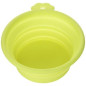 COMEDERO DE  SILICONA PLEGABLE COLOR VERDE