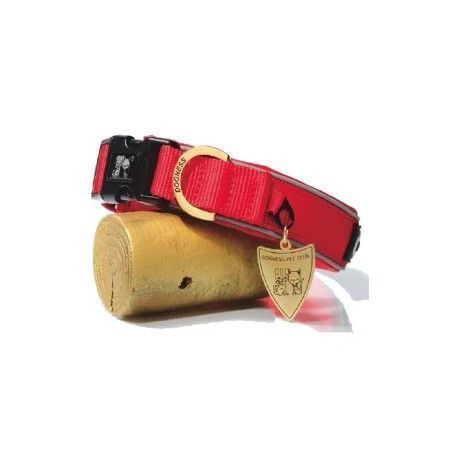 COLLAR REFLECTIVO ROJO NEOPRENE PEQUEÑO