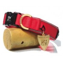 COLLAR REFLECTIVO ROJO NEOPRENE  MEDIANO