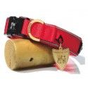 COLLAR REFLECTIVO ROJO NEOPRENE  GRANDE