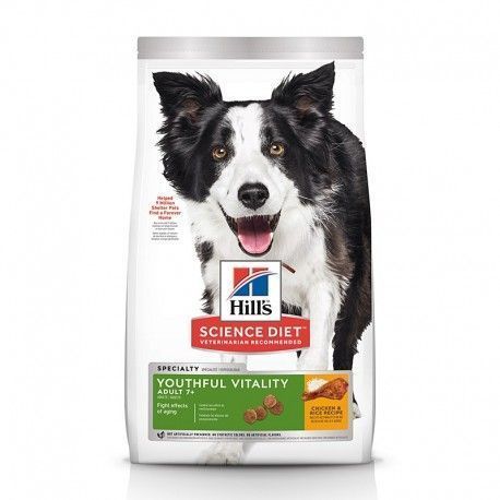ALIMENTO HILLS ADULTOS 1-6 YOUTHFUL  12.5lb PERROS