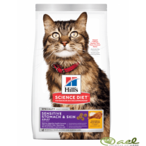 ALIMENTO HILLS ADULTOS SENSITIVE STOMACH & SKIN 3,5LB GATOS