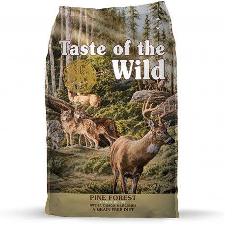 TASTE OF THE WILD  PINE FOREST  28 LB PERROS ADULTOS