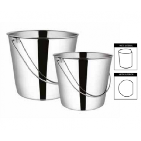 VALDE EN ACERO INOXIDABLE. CAPACIDAD 5.6 LT